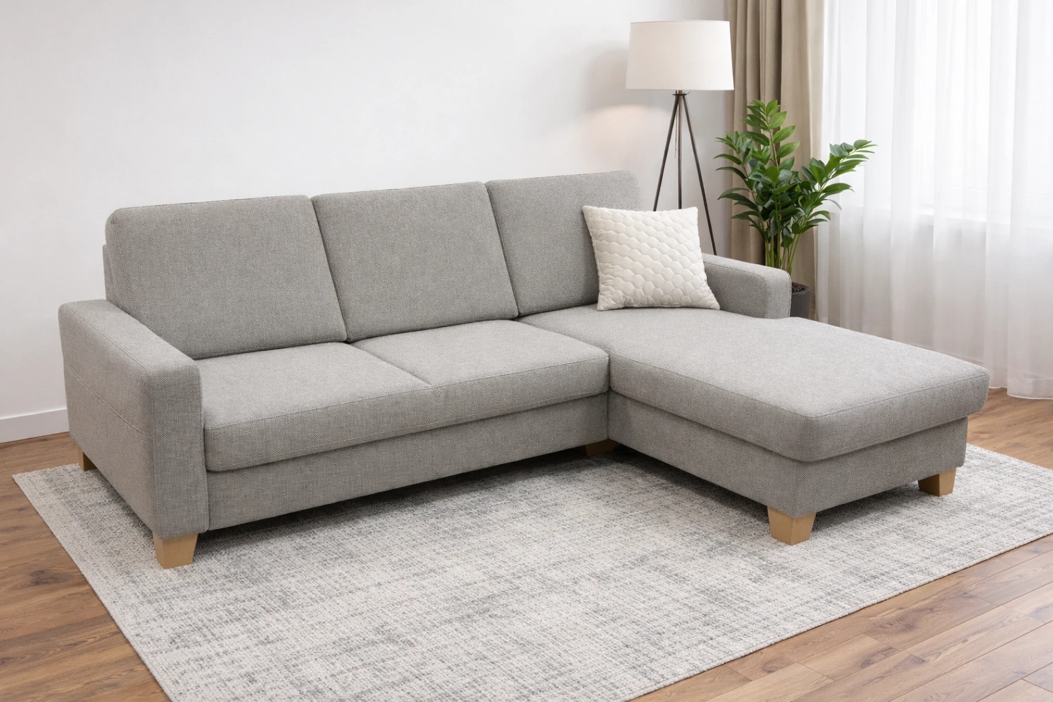 Sedačka Comfort bez prešívania - s rozťahovaním a úložným priestorom